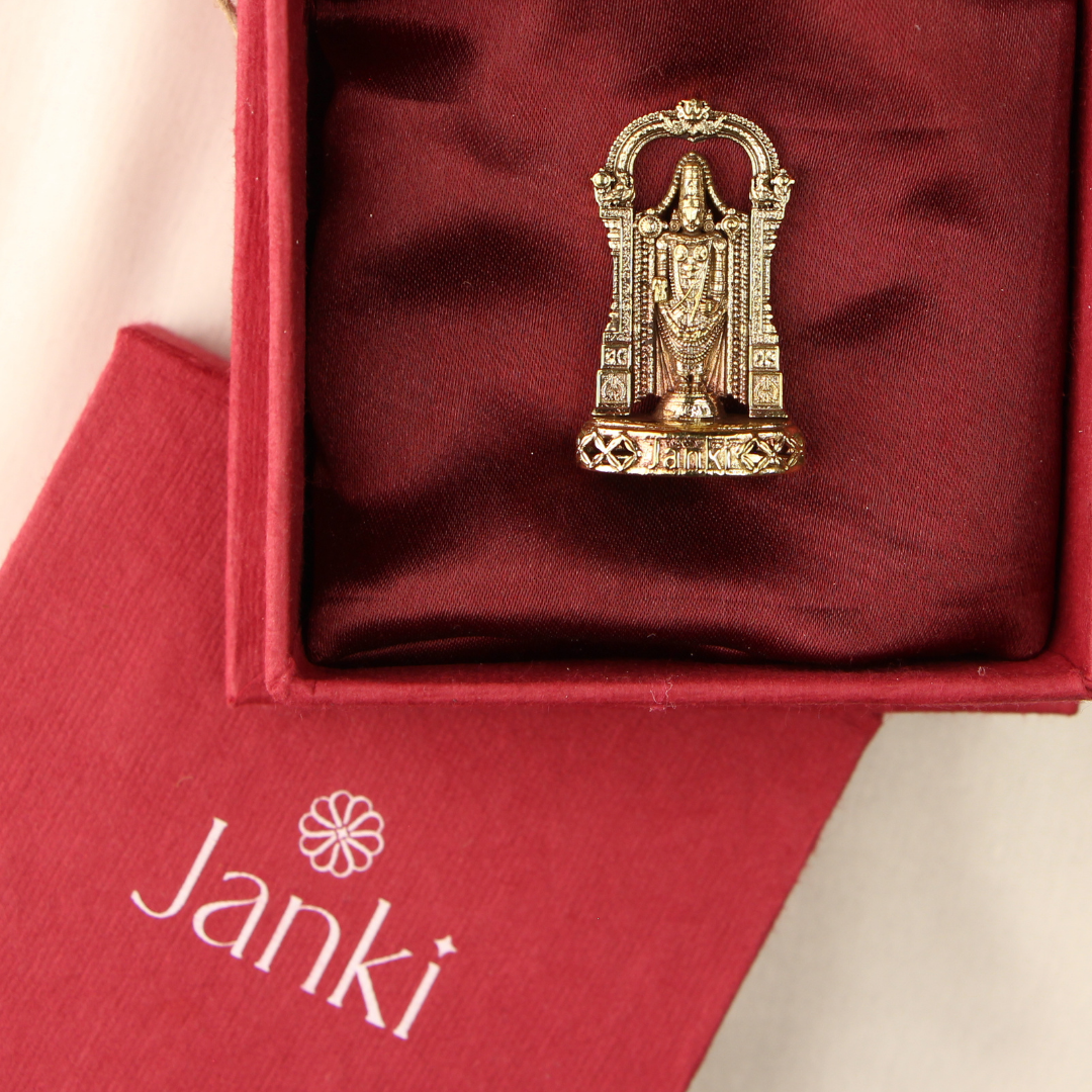 Shri Venkateshwara Idol/Murti in Pure Brass