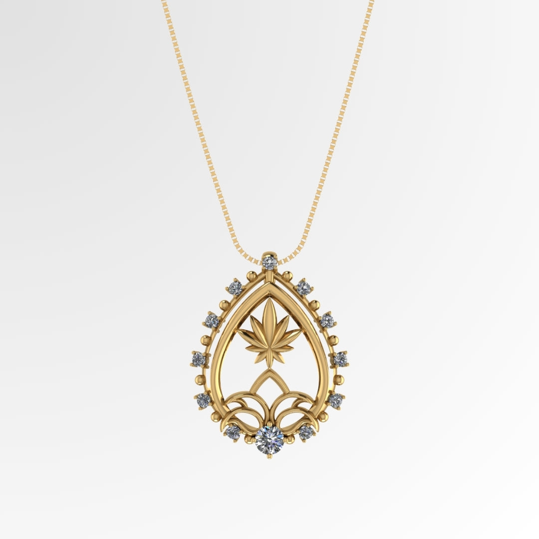 Gul Necklace with Chain