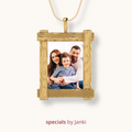 Antique Gilt Frame Photo Locket