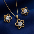 Simba Earrings & Necklace Set
