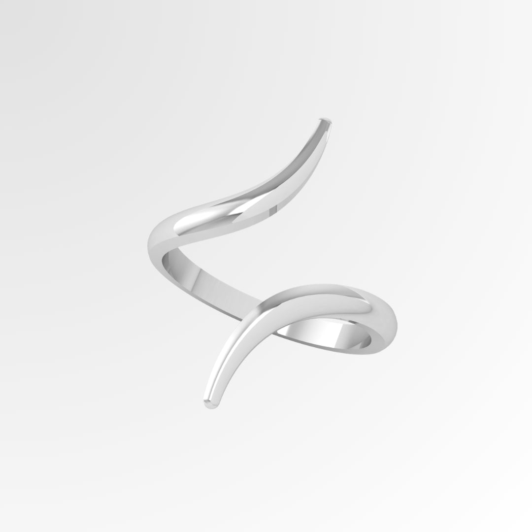 Zephyra Wave Ring
