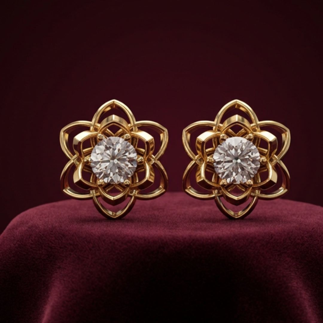 Regal Veil Earrings