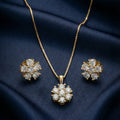 Lucky Petal Earrings & Necklace Set