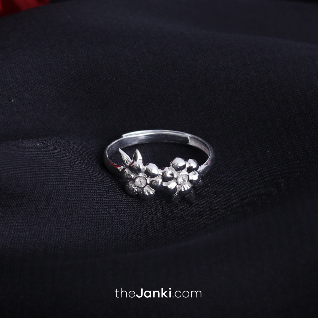 Janki Rose Ring (Adjustable Size)