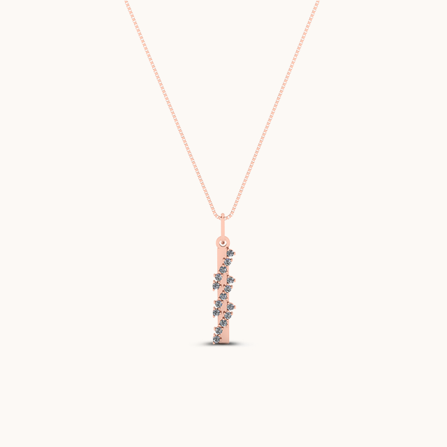 Silver Stick Necklace