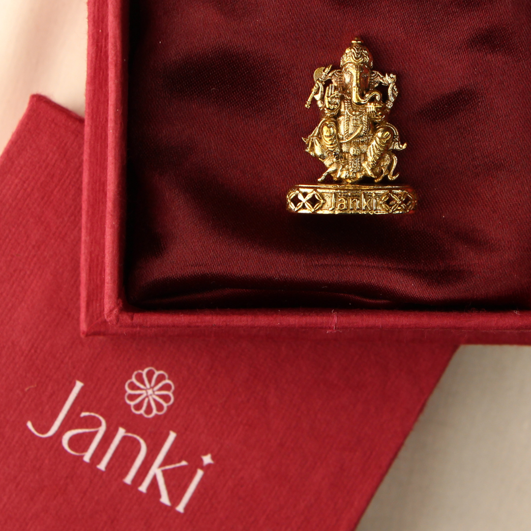 Shri Mushak Ganeshji Idol/Murti in Pure Brass