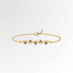 Ondine Wave Bracelet