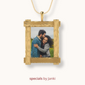 Antique Gilt Frame Photo Locket
