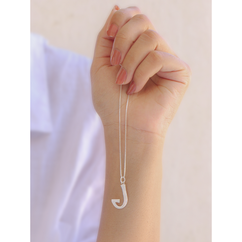 Aurora Initial Necklace with chain ( A to Z Available)