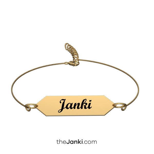 "Personalise Adjustable Name" Bracelet