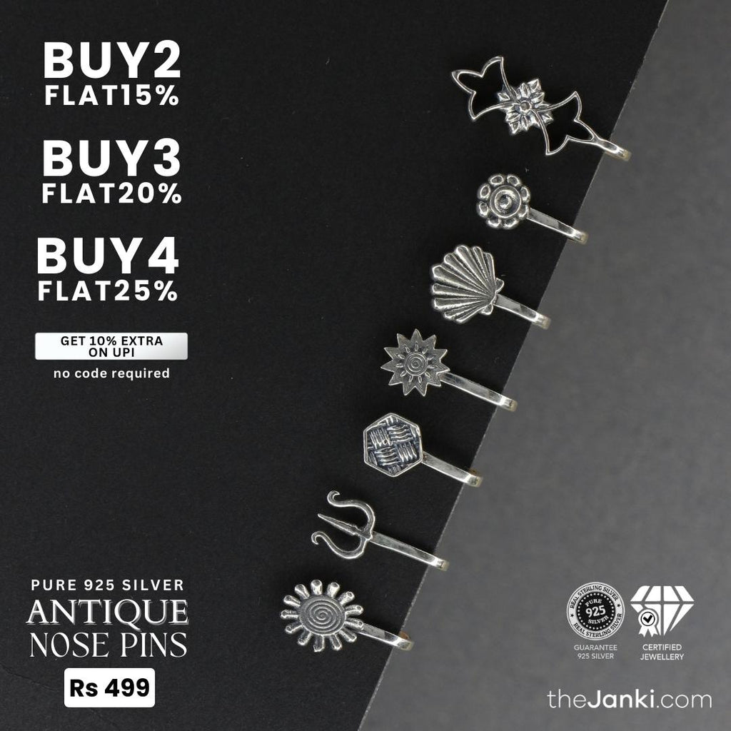 Janki Antique Snail Nosepin