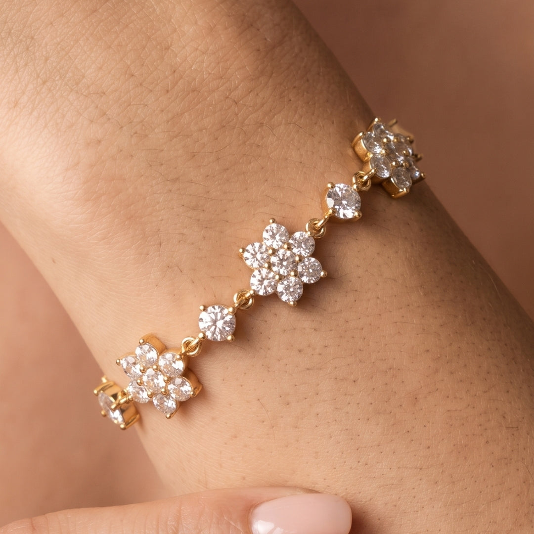 Fleur Étoile Bracelet