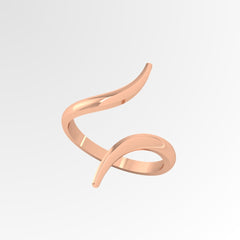Zephyra Wave Ring