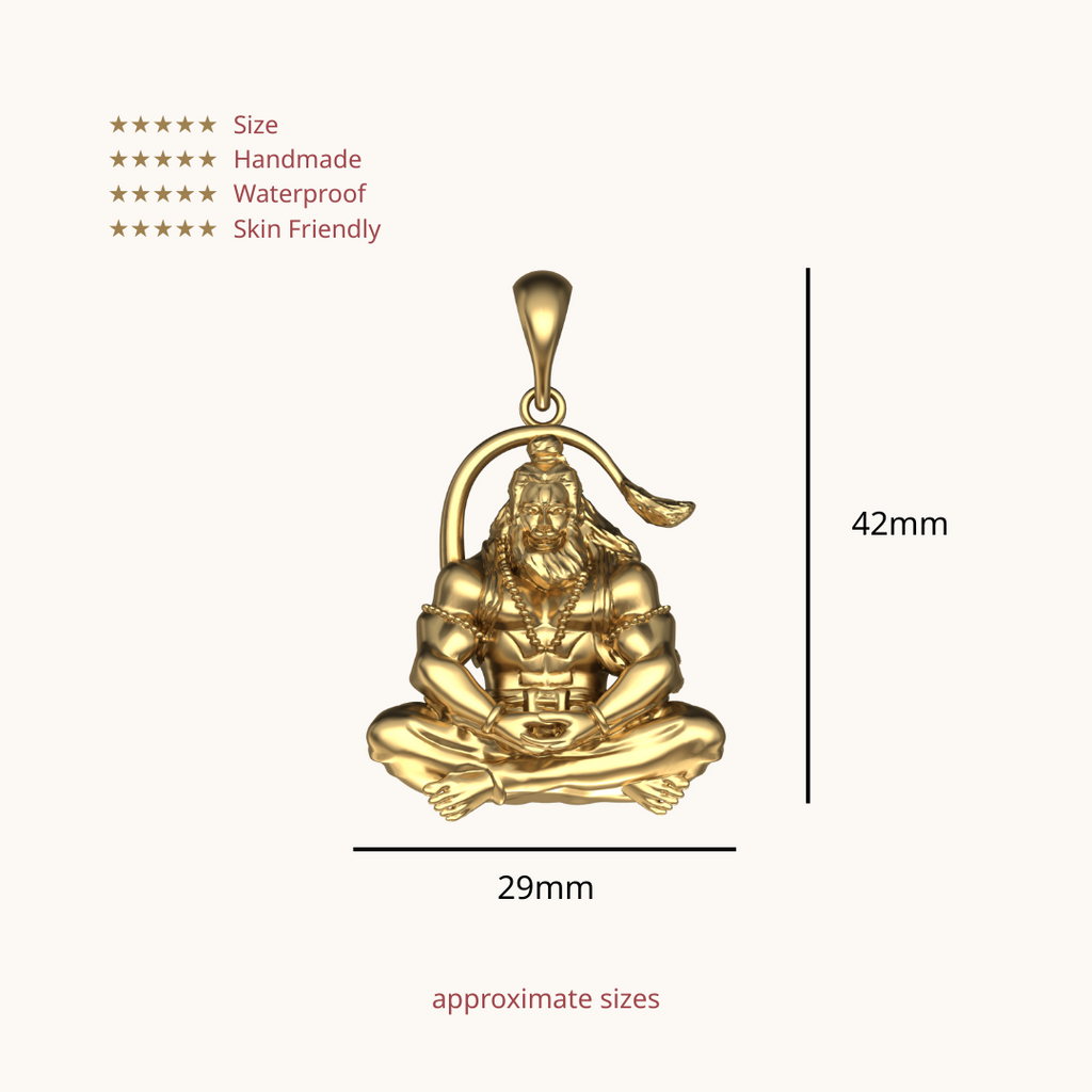 Kesarinandan Hanuman Pendant