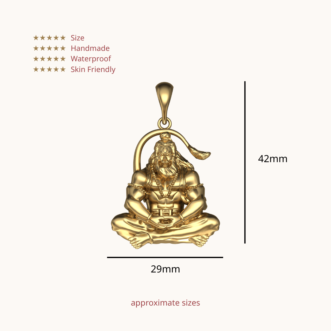 Kesarinandan Hanuman Pendant