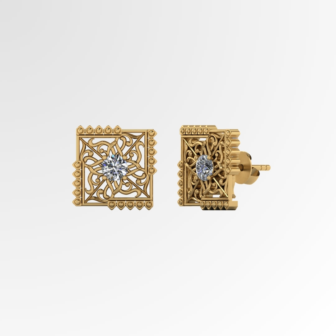 Jharokha Earrings