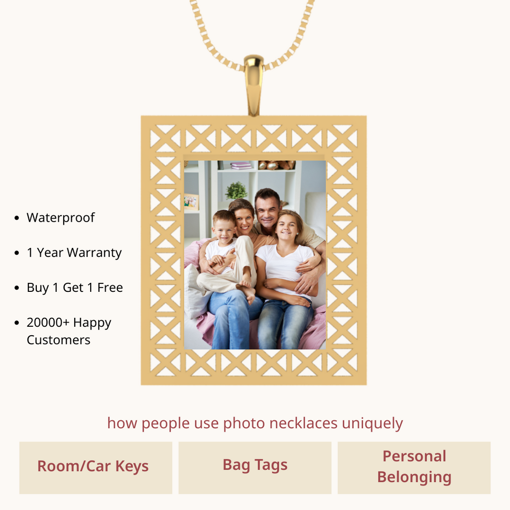 Imperial Photo Necklace