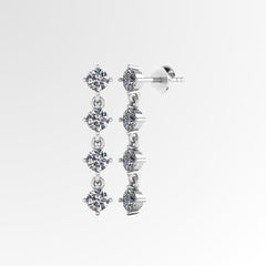 Forth Star Drop Earrings