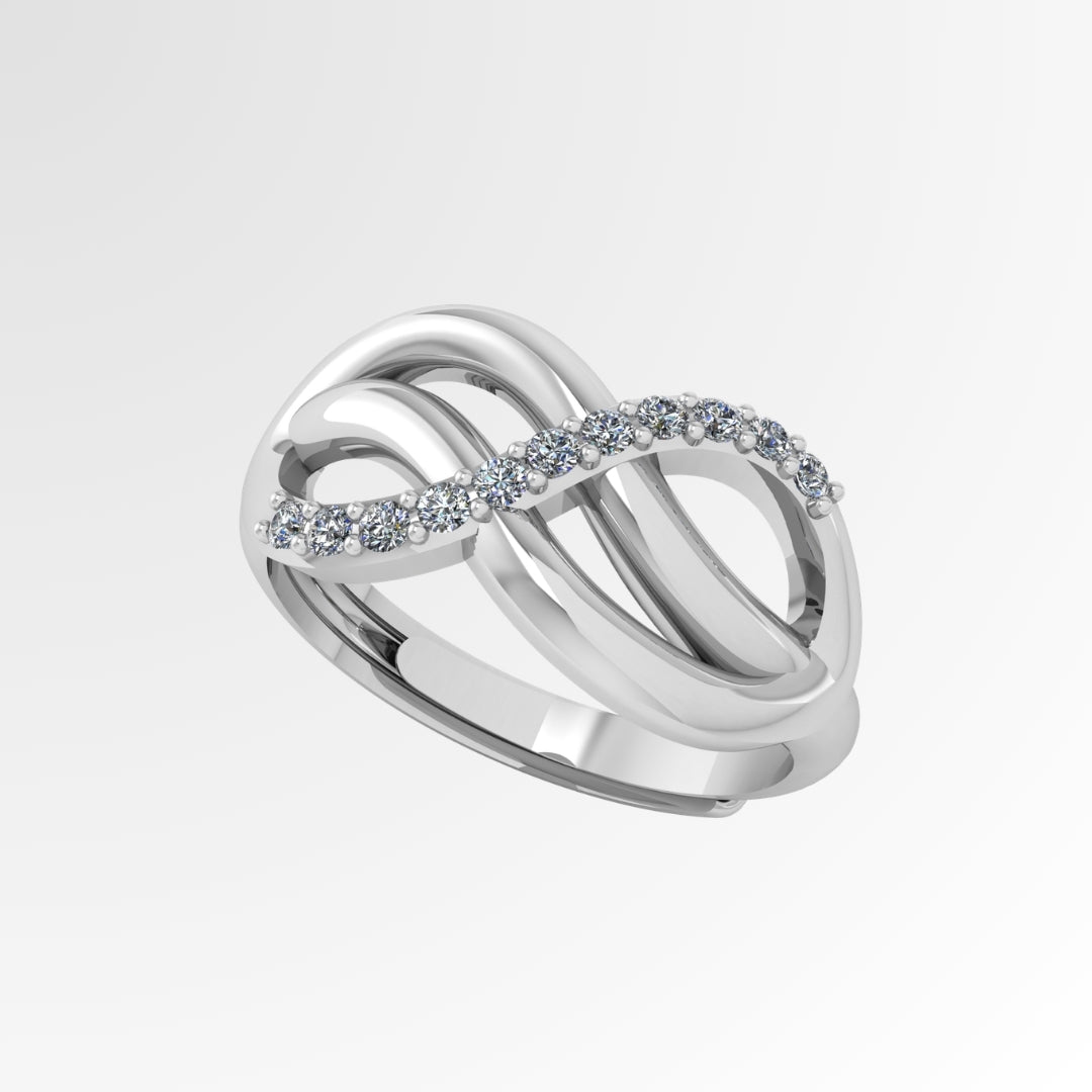 Élan Intertwined Ring