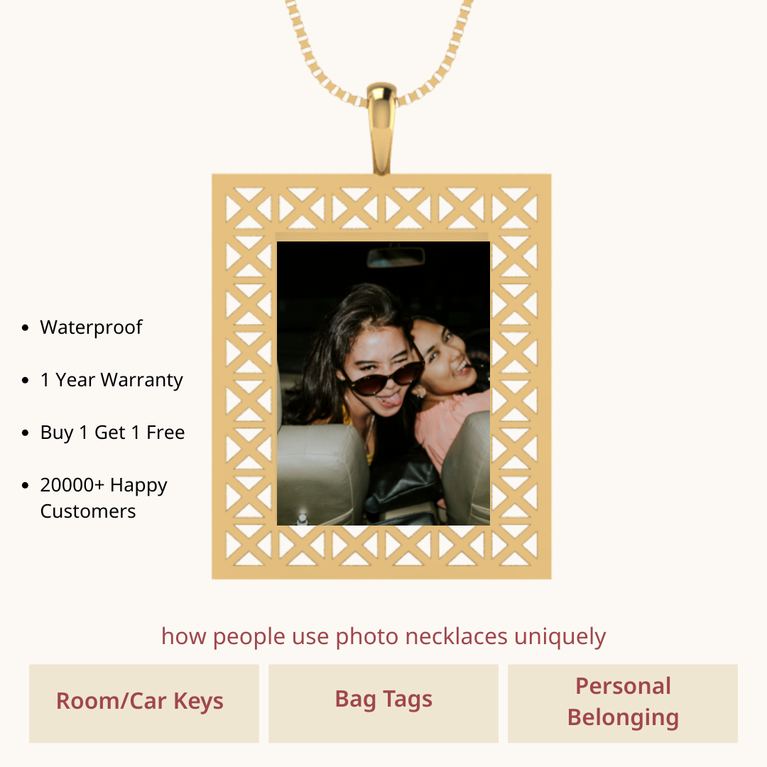 Imperial Photo Necklace