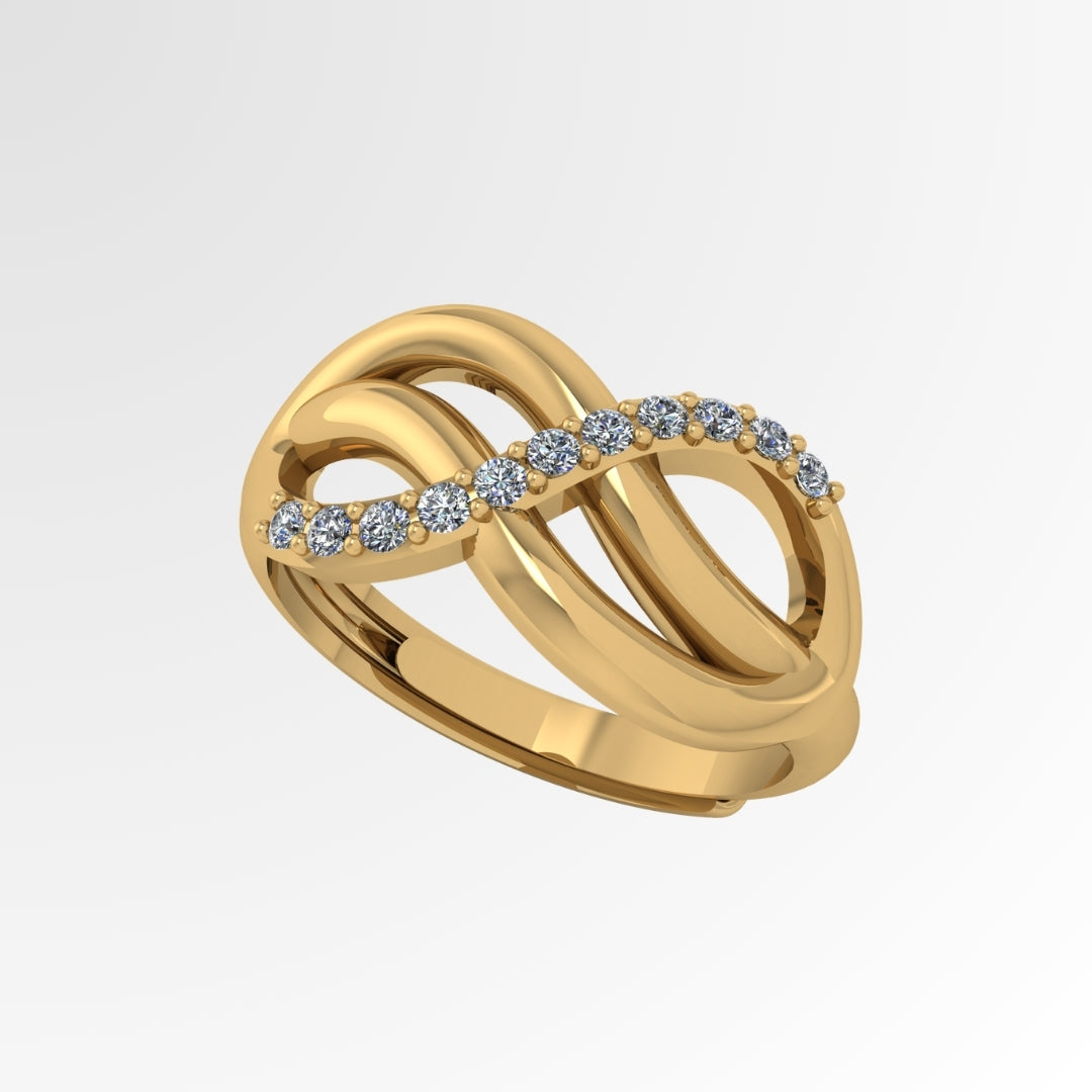 Élan Intertwined Ring