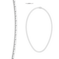 Silver Italian Garter Chain