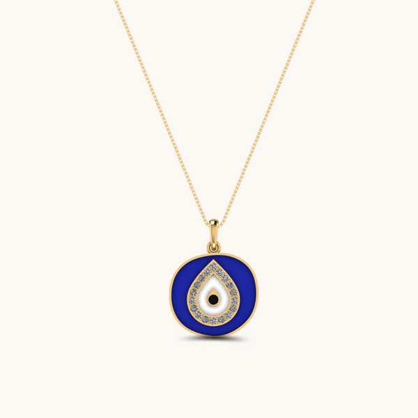 Third Sight Evil Eye Necklace with chain