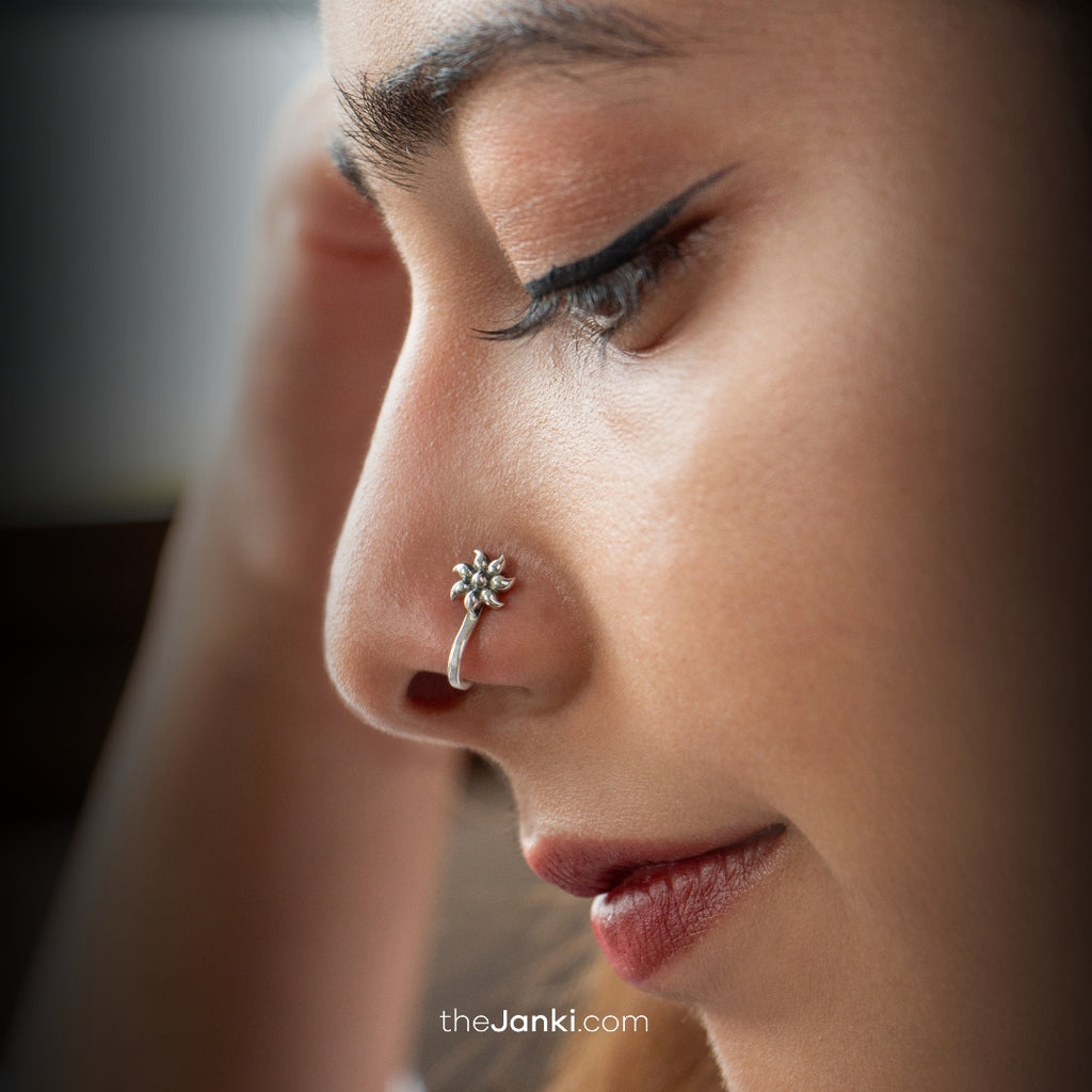Janki Antique Jasmine Nosepin