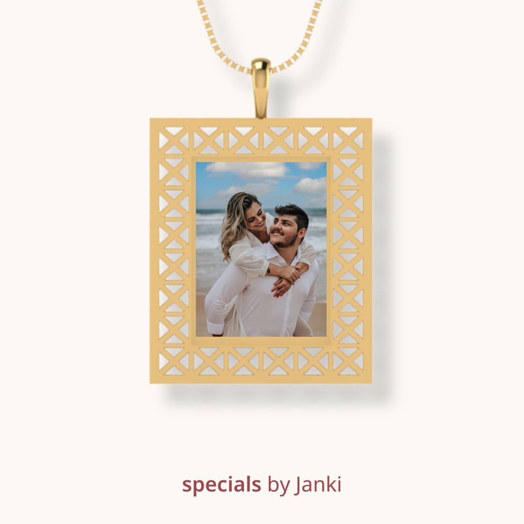 Imperial Photo Necklace