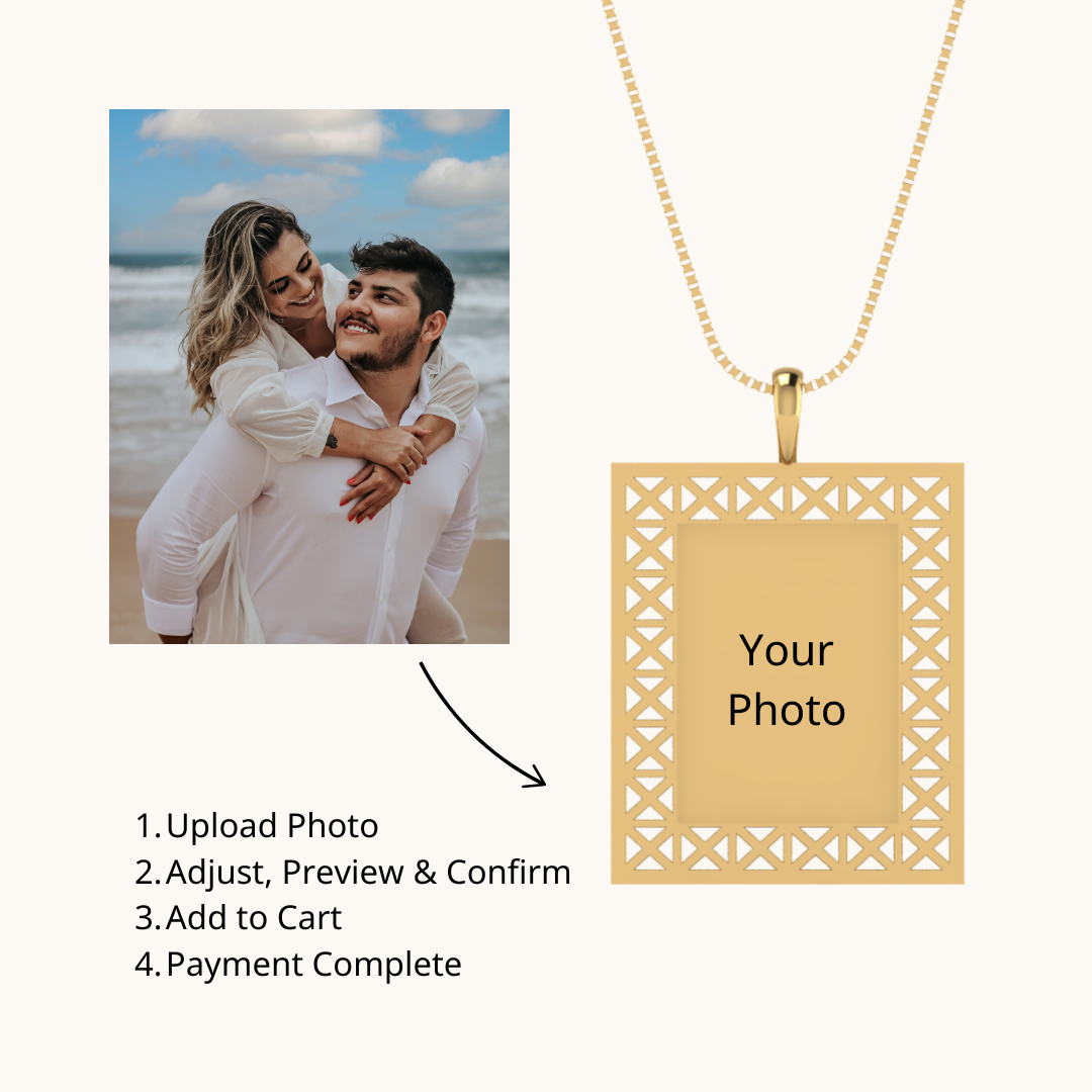 Imperial Photo Necklace