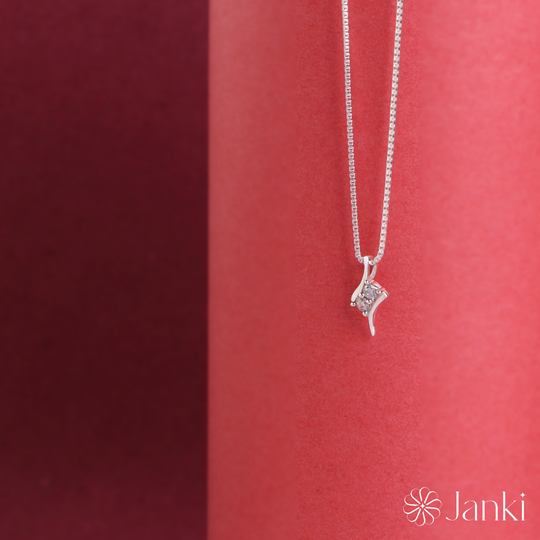 Opulent Diamond Zirconia Necklace