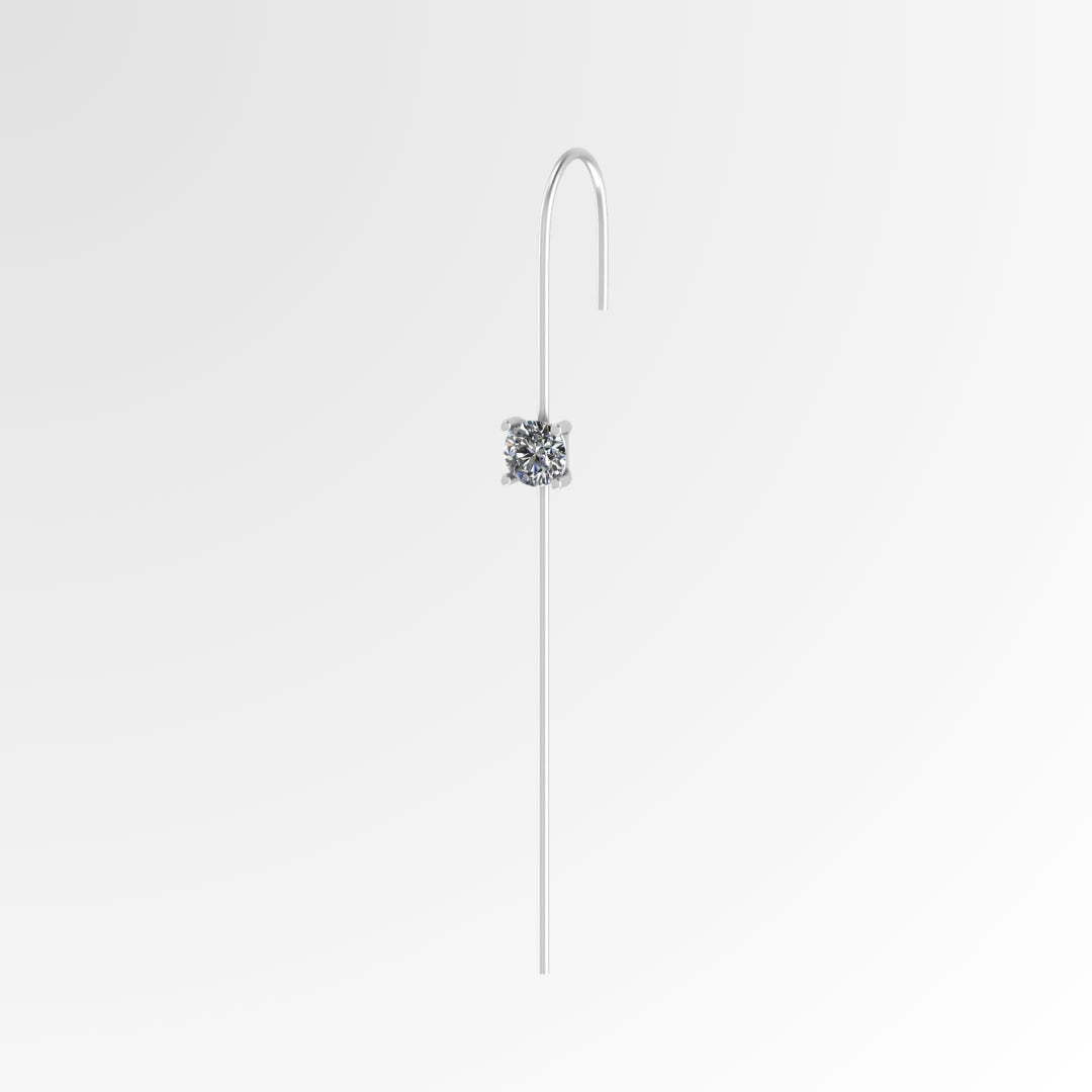 Solitaire Earcuff
