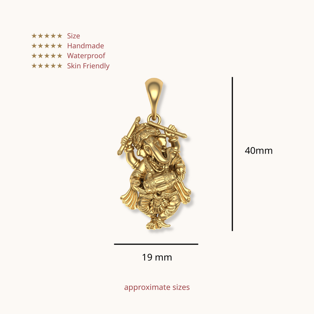 Dancing Ganpati Pendant