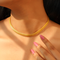 Italian Strap Choker cum Chain