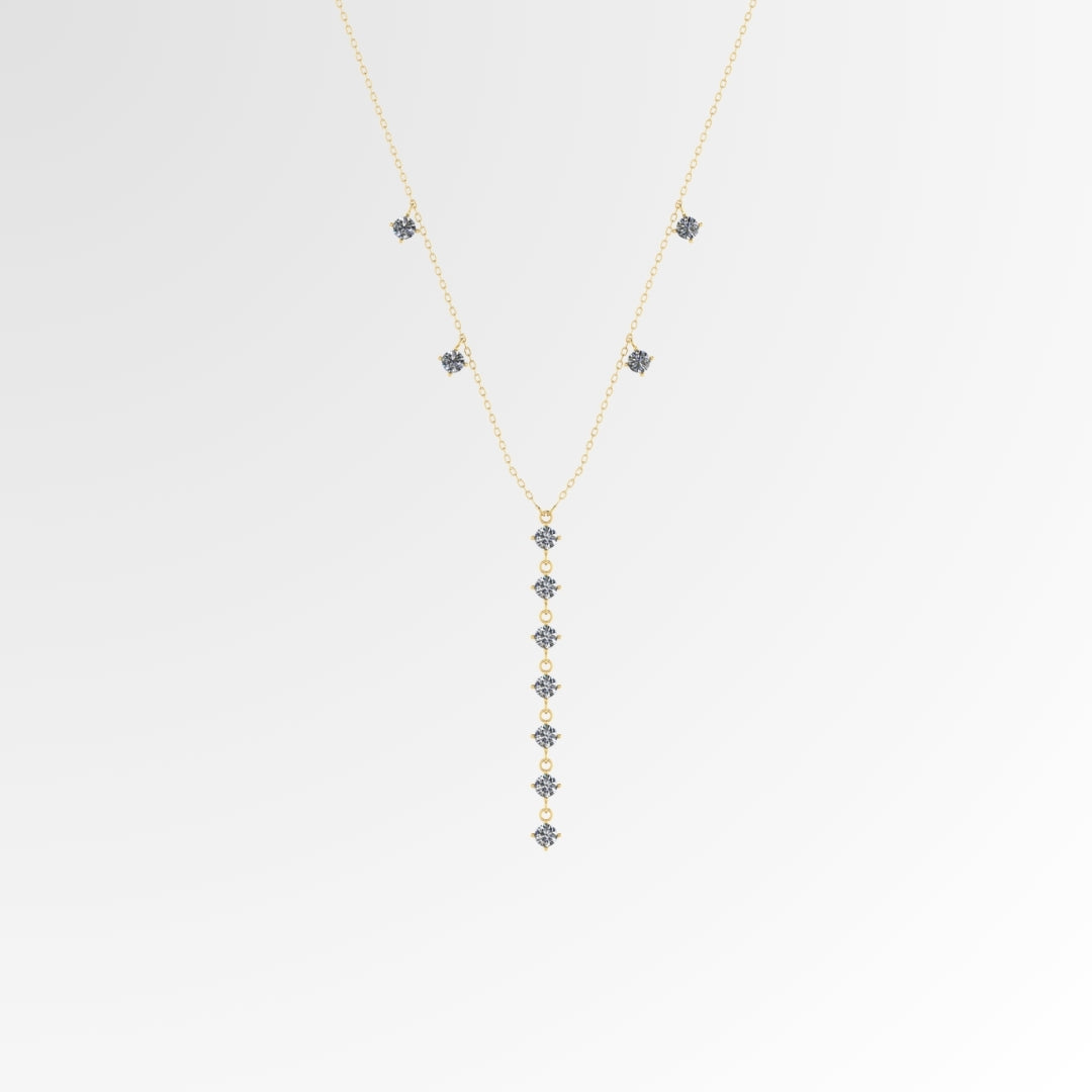Dazzling Eternity Y Necklace
