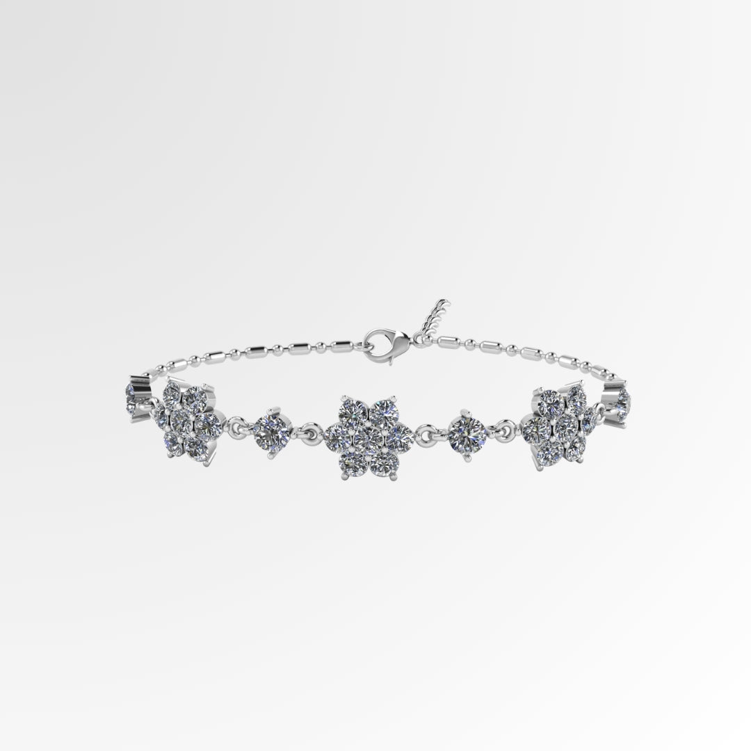 Fleur Étoile Bracelet