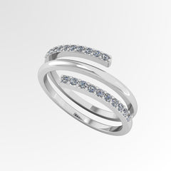 Vela Interlace Ring