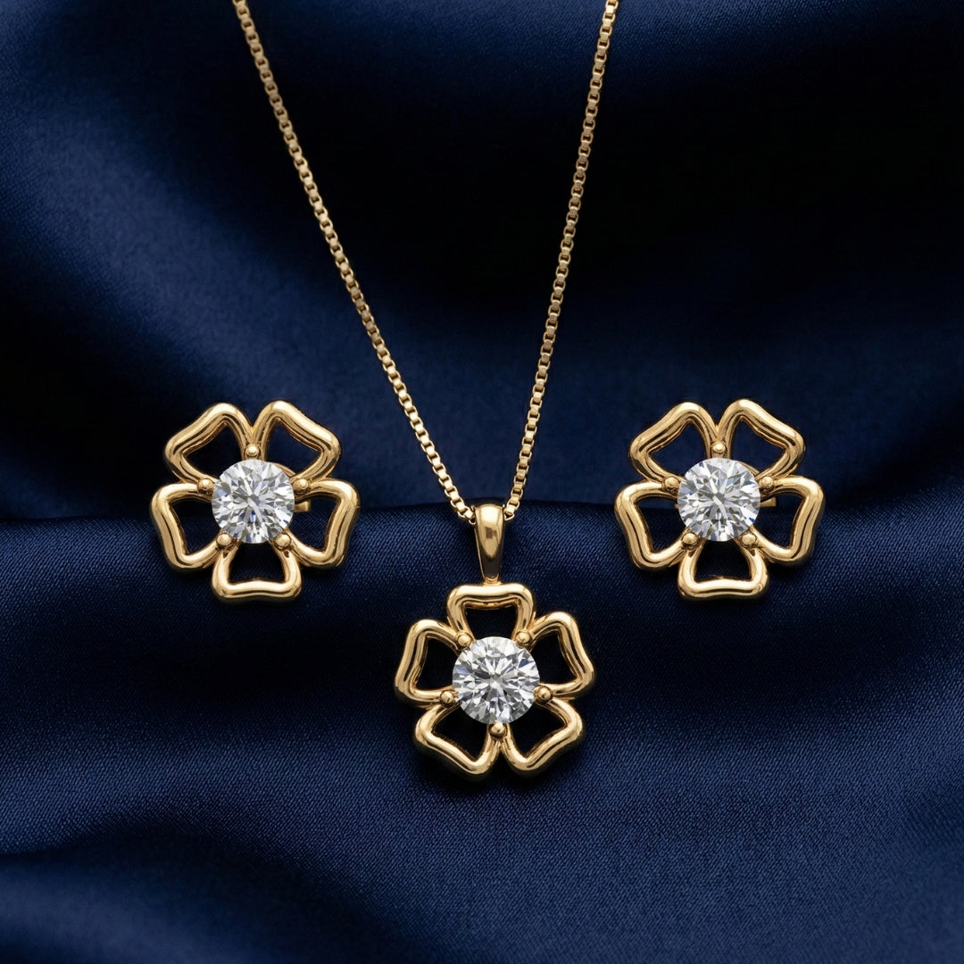 Lucky Dream Earrings & Necklace Set