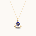 Aura Armor Evil Eye Necklace with chain