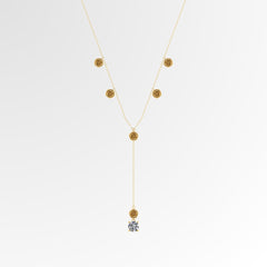 Forever Rose Y Necklace