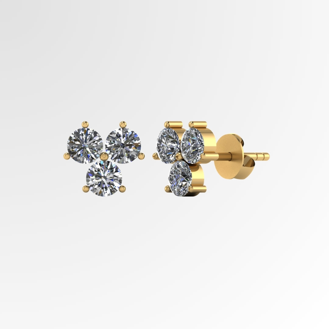 Trident Earrings