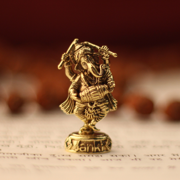 Shri Shubh Ganeshji Idol/Murti in Pure Brass