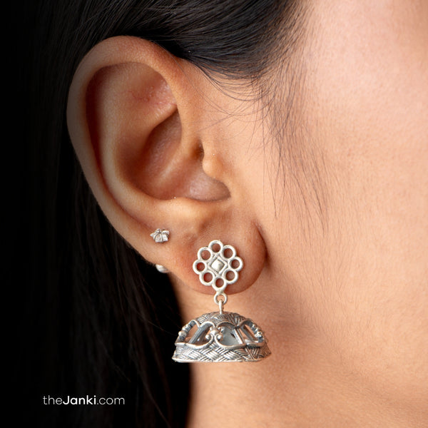 Janki Ashoka Jhumki Earrings