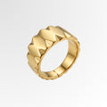 Vibrant Wave Ring