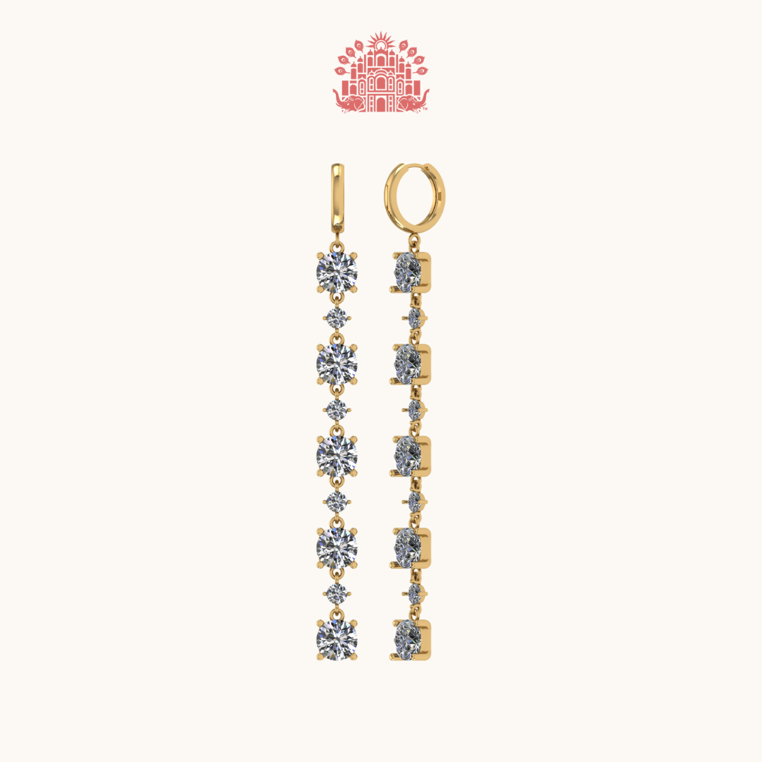Gangaur Dangling Earrings