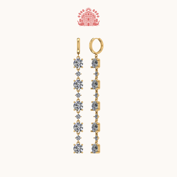 Gangaur Dangling Earrings