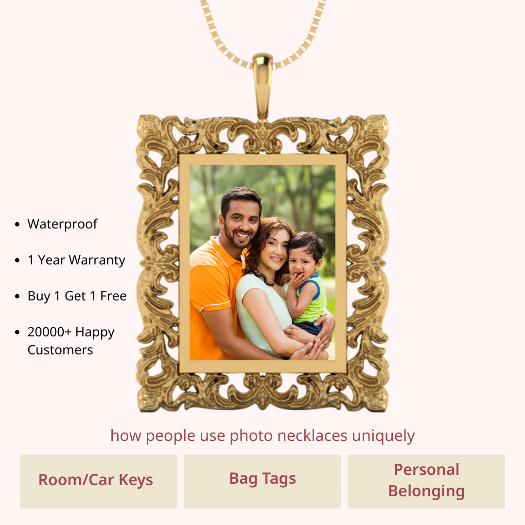 Victorian Keepsake Photo Pendant