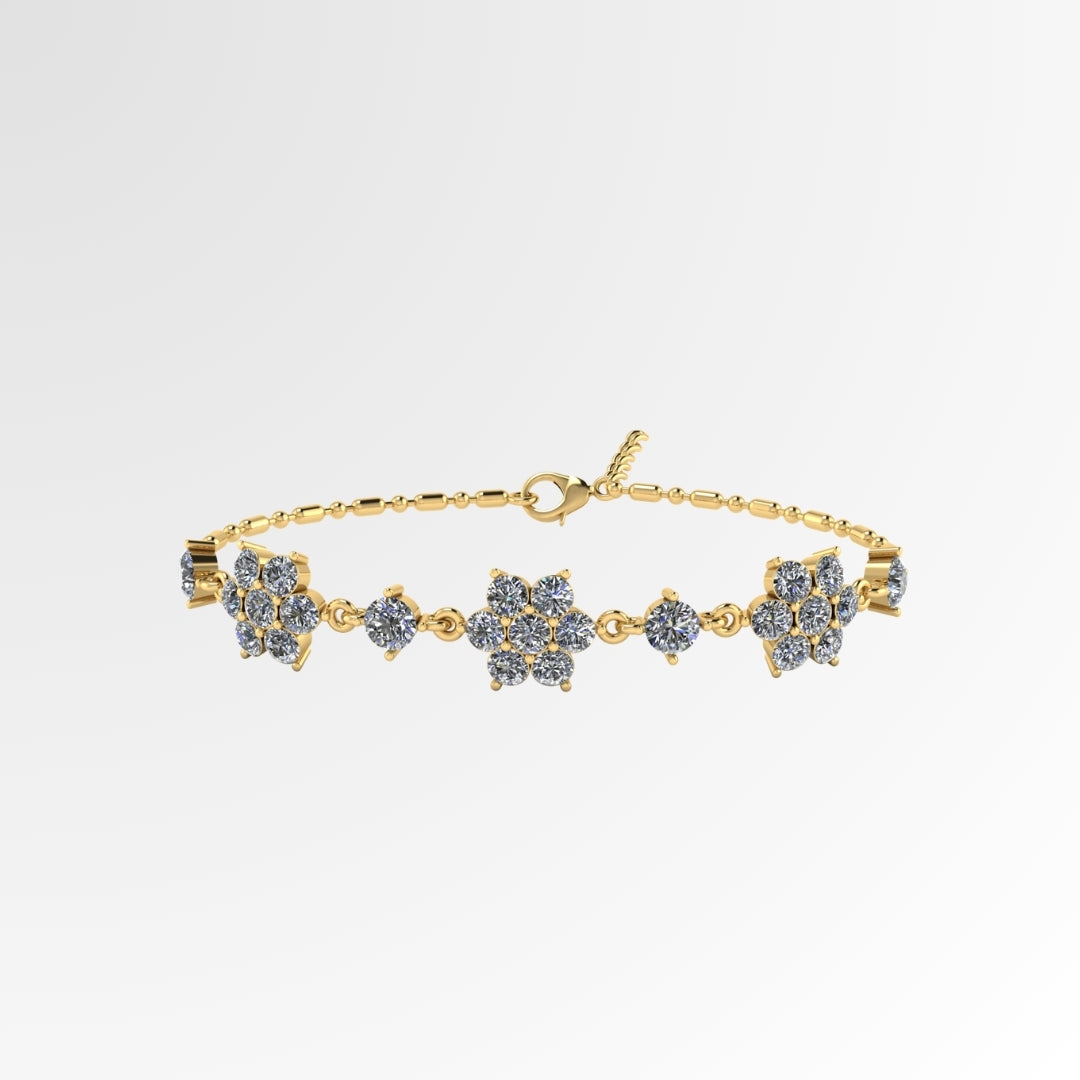 Fleur Étoile Bracelet