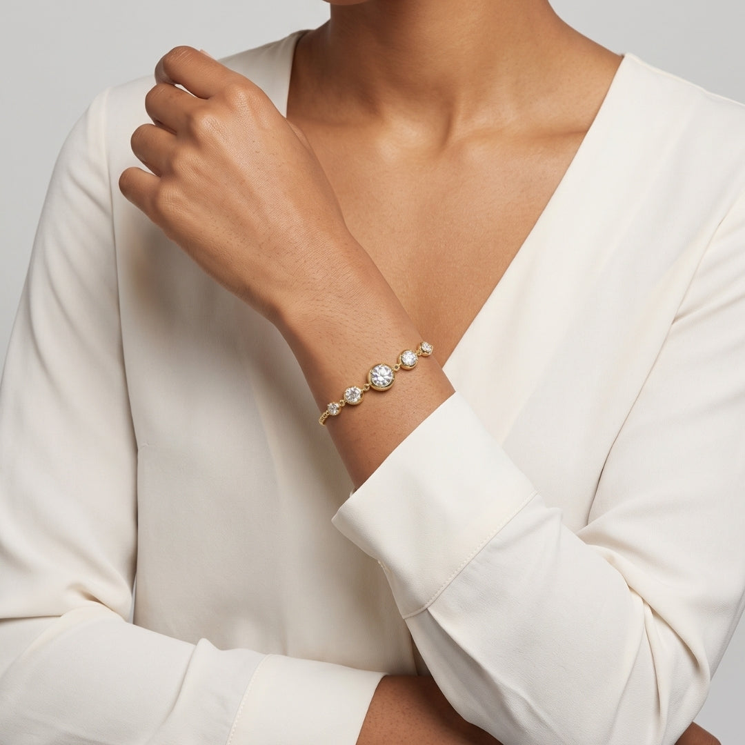 Solène Solitaire Bracelet