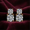 Grand Solitaire Earrings